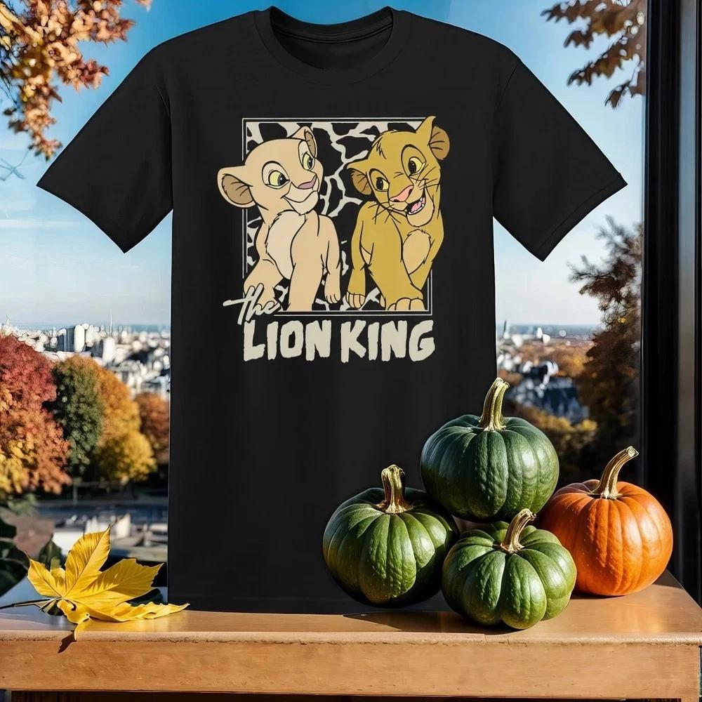 Lion King Simba Black Tshirt S