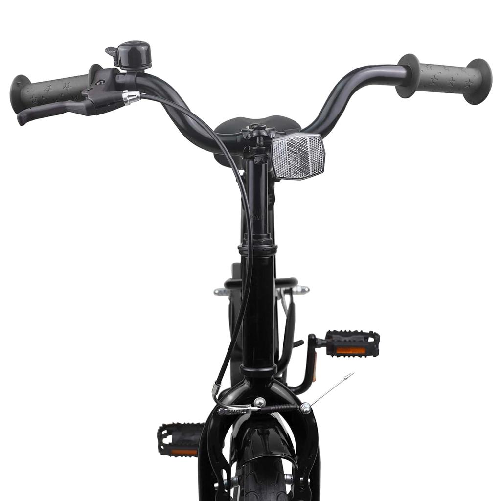 Kids  Bicycle 18 Inch for Ages 5 7 Black