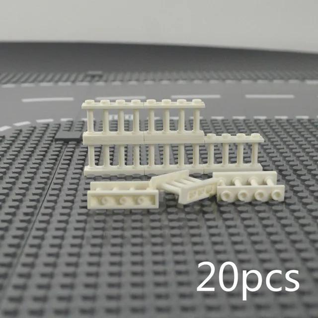 DO IT YOURSELF Assembles Particles 6140 2486 6187 Technical MOC Parts Rails Stair Fence Guardrail Panel Barrier Ladder City Construction Bricks