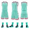Quick-Dry Sleeveless Basketball Uniform Set: Tank Top & Shorts for Students