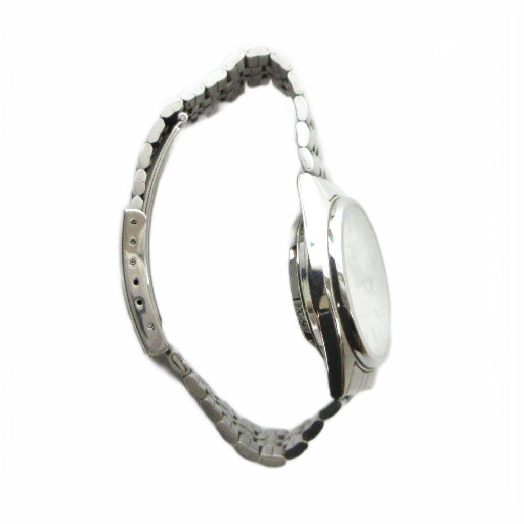 Used SEIKO SEIKO 7S26-00D Five 5 Watch Automatic Winding Calendar Date White Dial Silver GY11 /MQ