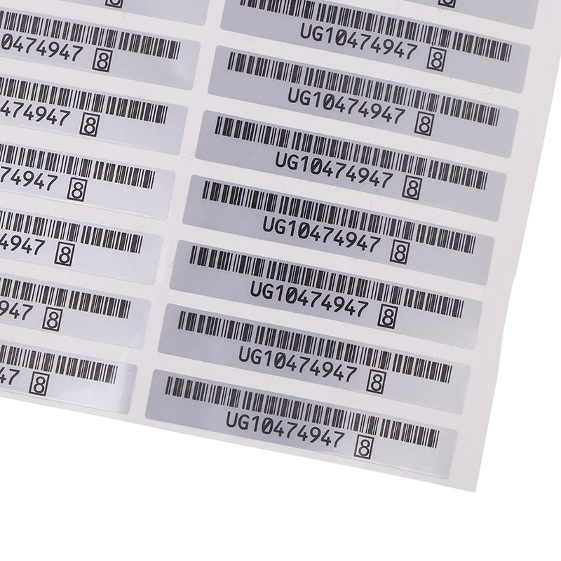 20Pcs For Ndsl Barcode Serial Number Back Patch Barcode Label For 3Ds 3Dsxl  3Ds Xl Ll Ndsixl Universal
