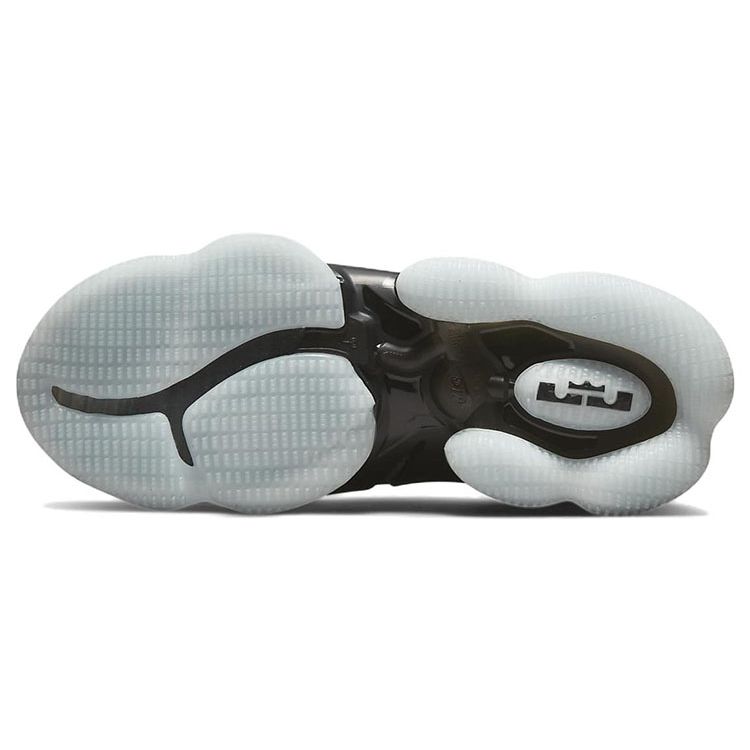 Nike LeBron 19 Černozelené Svítící Unisex Tenisky Antracitové CZ0203-003