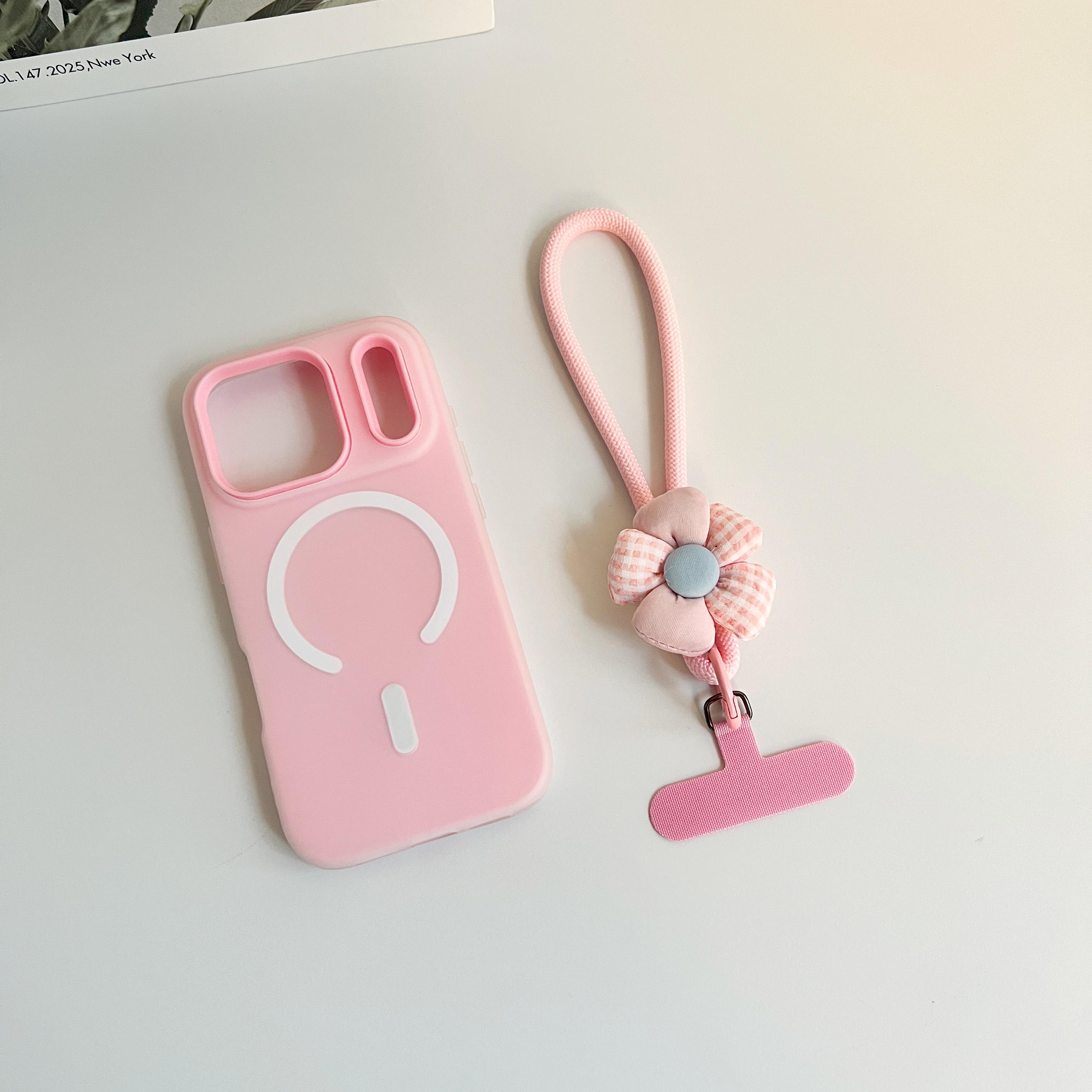 

Lanyard Phone Case - Suitable For iPhone 17 Pro Max, Handphone 16 Pro, 14, 15 Plus, 12, 13, 11 - Magnetic Protection Case,Charm iPhone 15