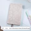 Fabric-Textured A6 Patterned Planner: Compact, Thickened Pocket Diary for Office and Business.