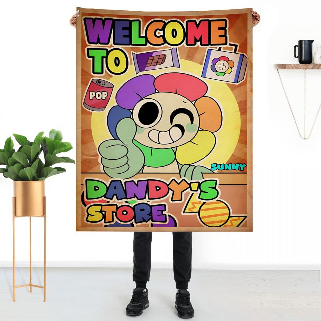 Dandys World Throws Blankets Home and Decoration Sofa Throw Blanket Luxury Bed Knee Custom Anime Fluffy Soft Children's Cute
