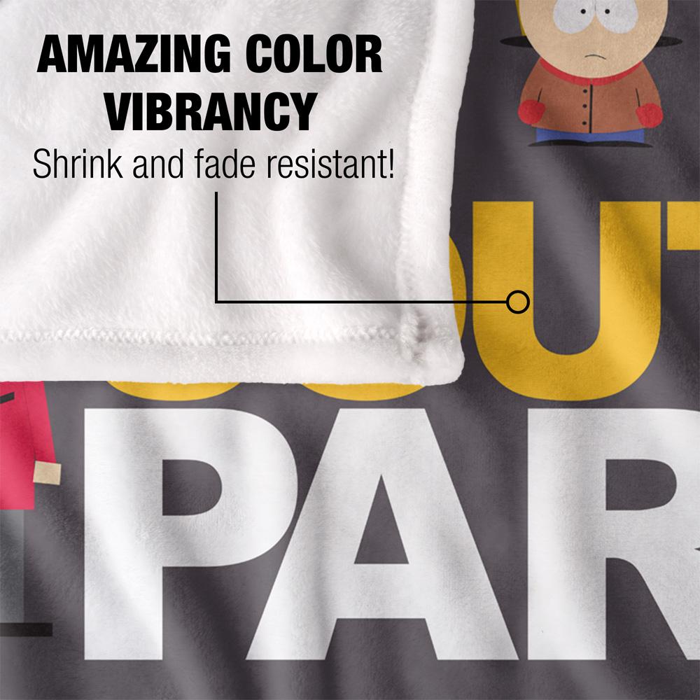 South Park Full Cast Silky Supersoft Blanket