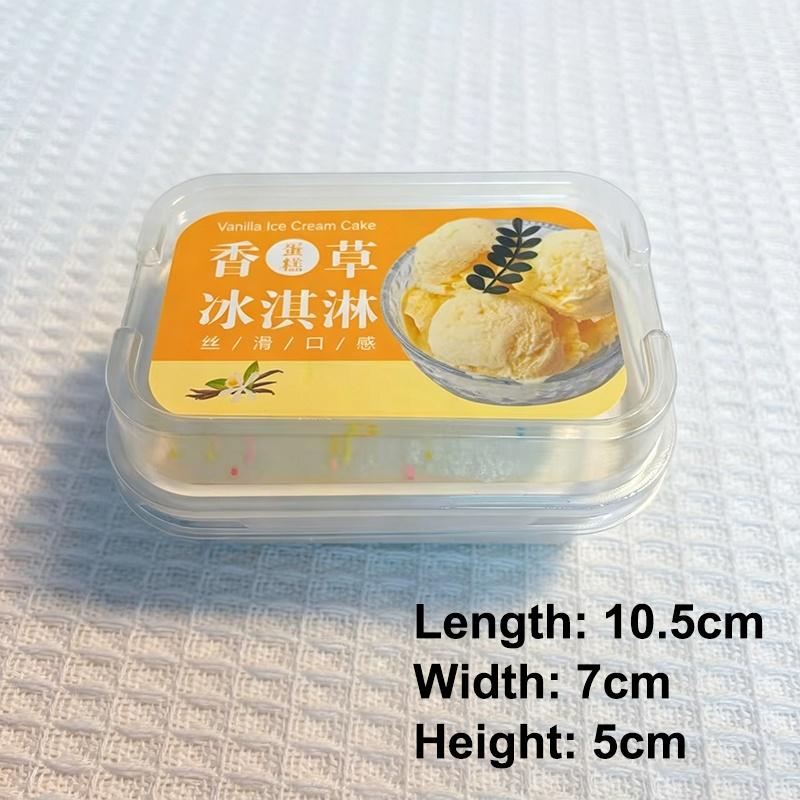 1Pcs Slow Rising Stress Relief Sensory Fidget Toy Squishy Simulated Ice Cream Cake Gifts For Kids Adults