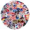 50 Cartoon Puerto Rico Graffiti Stickers Decorative Guitar Notebook Suitcase DIY Waterproof