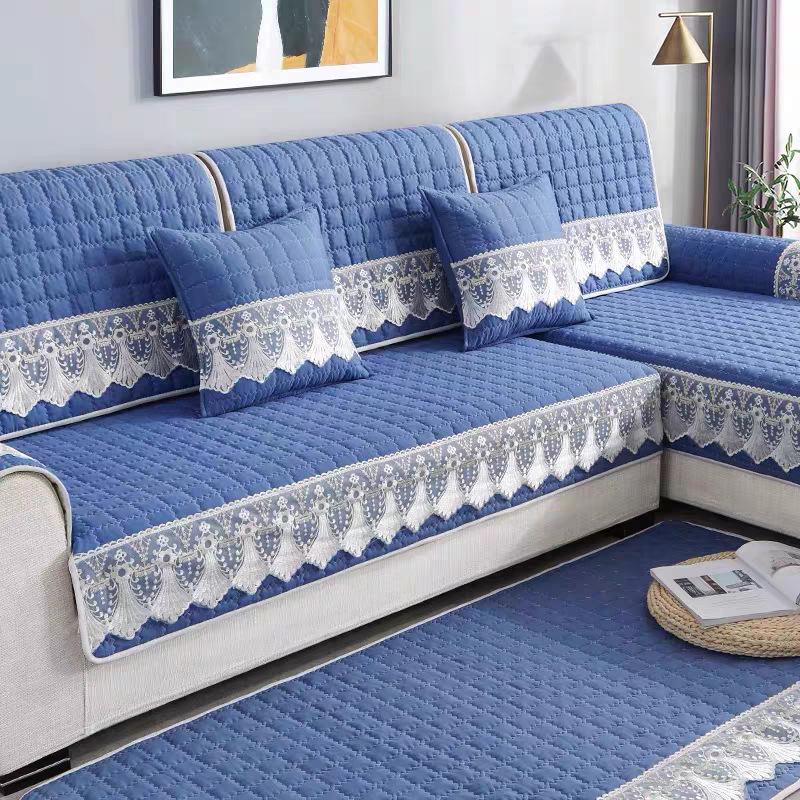 Non-Pilling Non-Slip Sofa Cushion Universal In All Seasons, Modern Simple Combination Set, Living Room Cover Cloth Towel  Can Be Labeled