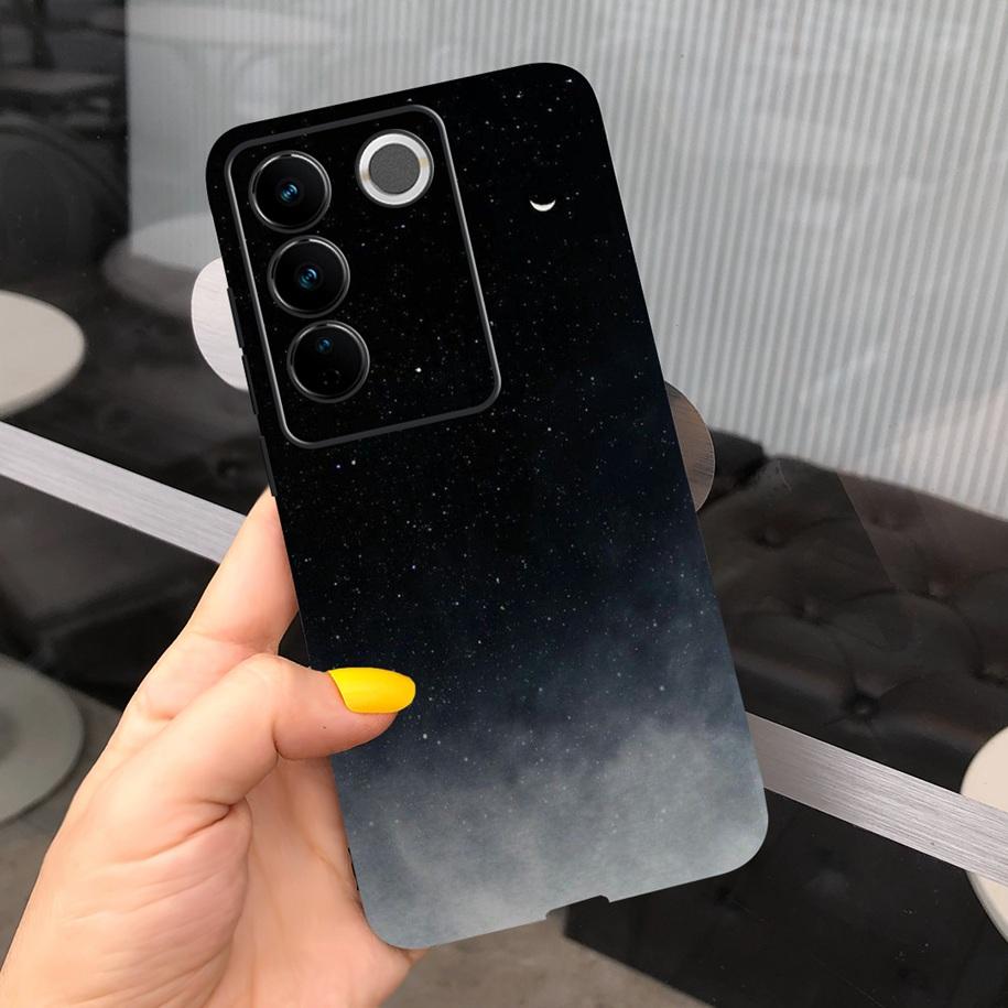 For Vivo V27 Pro Case Vivo V27e Back Cover Fashion Candy Color Painted Funda For Vivo V27 5G V 27e V27Pro V2237 V2230 Soft Shell