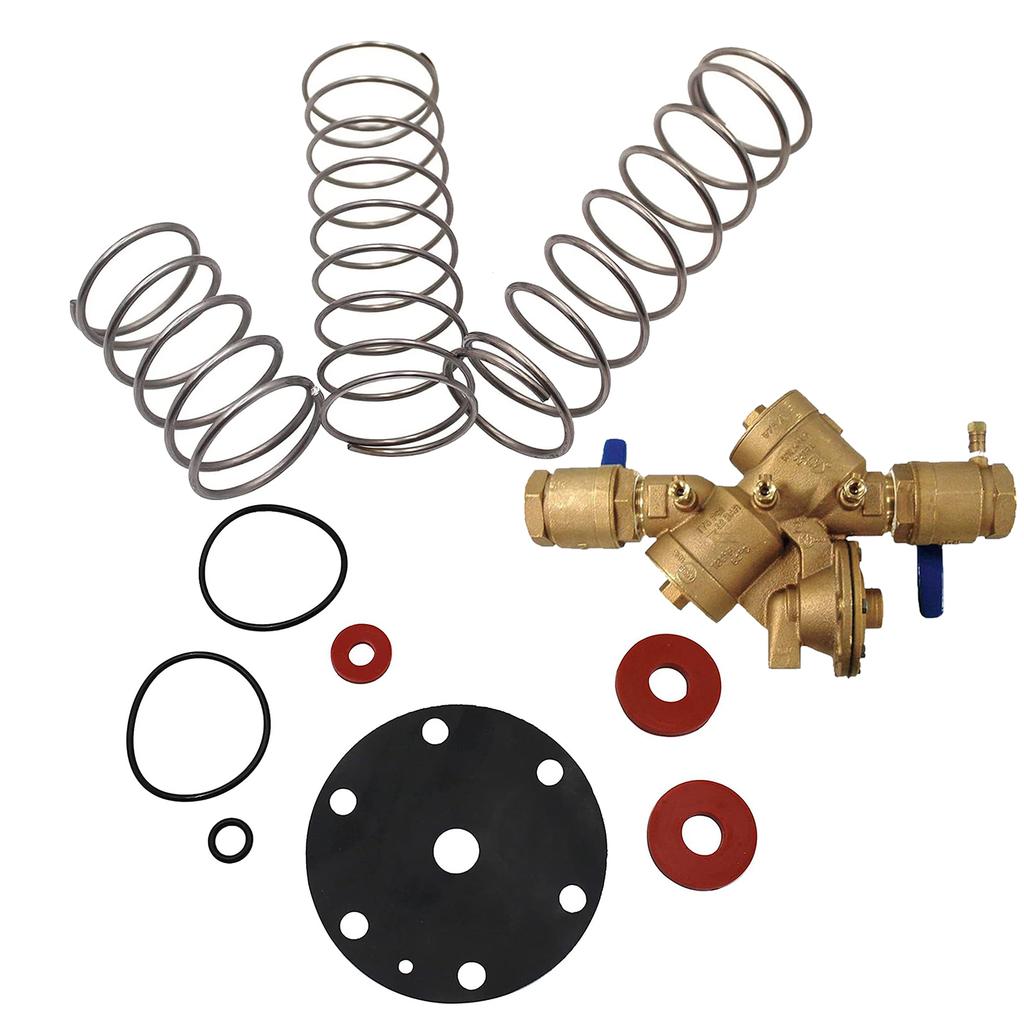 3/4"-1" Complete Backflow Repair Kit for Zurn Wilkins 975XL 975XL2 RK34-975XLR Backflow Preventer Repair Kit with Spring