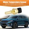 1 PC Engine Temperature Sensor, ECT Temp Sensor Replace 15404280 12191170 60811520 12608814, Car Parts, Compatible with Delphi (Gold)