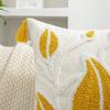Nordic Bohemian Velvet Embroidered Cushion Cover Moroccan Wind Leaf Sofa Pillow Case Soft Home Decor Free Shipping