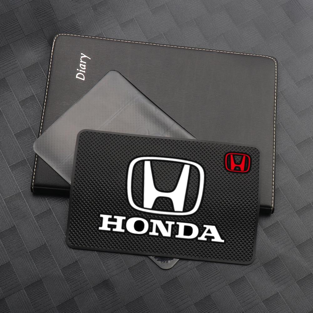 Car Dashboard Sticky Pad Phone Holder Non-Slip Pad Auto Interior Mat For Honda Mugen Civic Accord Odyssey City CRZ CRV Spirior