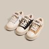 Winter niche warm design two wear board women's shoes velvet casual fashion sports white shoes two cotton women's shoes