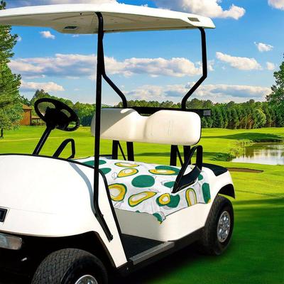 Přikrývka na sedadlo golfového vozíku, ručník, snadná instalace, pohodlná, lehká na cestování, sport