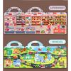 Children's Portable Quiet DIY Reusable Sticker Book Busy Jelly Paste Sticker Multi-scene Bubble Sticker Toys for Fun Learning