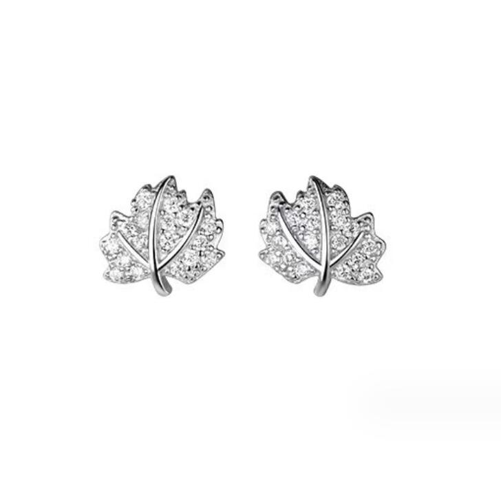 New 925 Silver Heart Stud Earrings Fashion High Quality For Women's Wedding Fine Jewelry Accessories Party Gifts