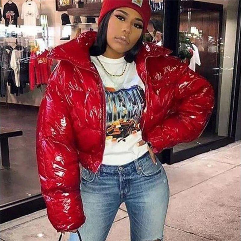 European/American Cotton Clothing Cotton Coat Women's Winter Jacket