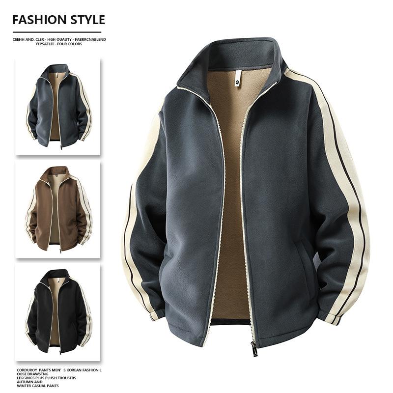 

Зимняя флисовая мужская толстовка с капюшоном, холодостойкая и теплая, модная и универсальная повседневная мужская куртка, мужской топ XXXXL серый