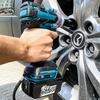2 In 1 Brushless Cordless Wrench LED Light Adapt To Makita Battery 21V Brushless Electric Impact Wrench 1/2Inch Power Tools