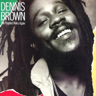 LP Record DENNIS BROWN - The Prophet Rides Again SP4964 A&M Records 1983 Canada Reggae, Ska & Dub Used