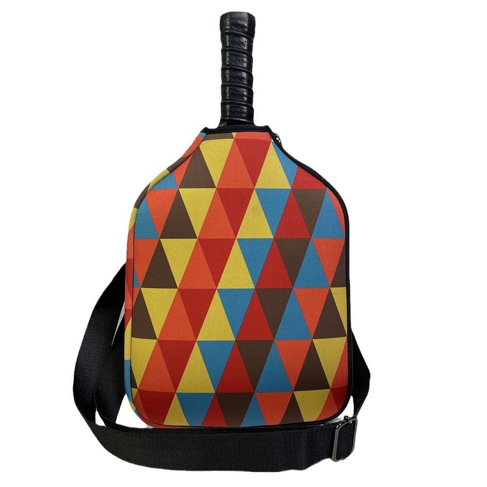 Single Shoulder Strap Pickleball Racket Sleeve Neoprene Pick Case Protector  Indoor Outdoor