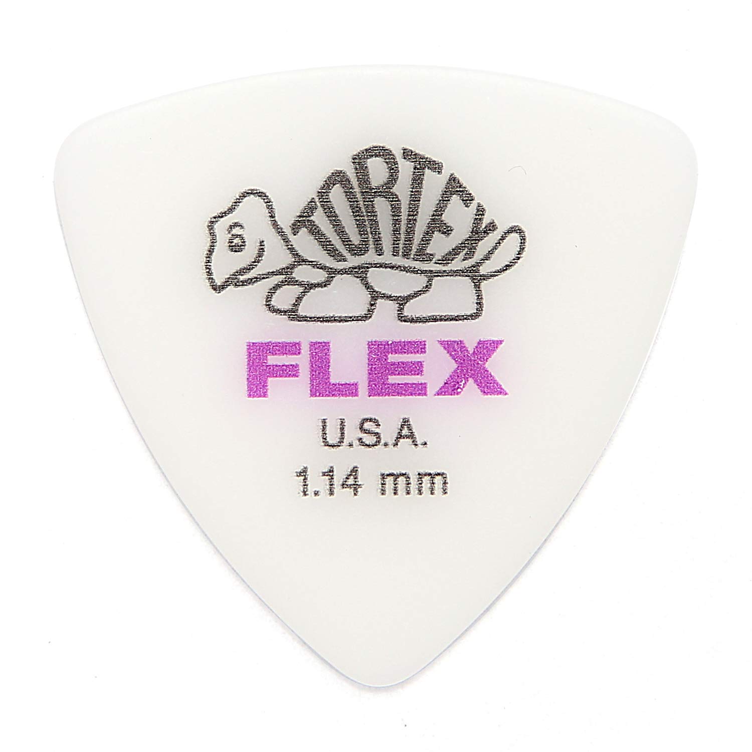 

Jim Dunlop Tortex Flex Triangle Picks, 1.14mm, 24-Pack, with Musent Custom Player s Picks (Product Code: 456B114-PUR-24P)