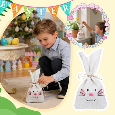 Easter Gift Bags Suitable For Party And Holiday Supplies