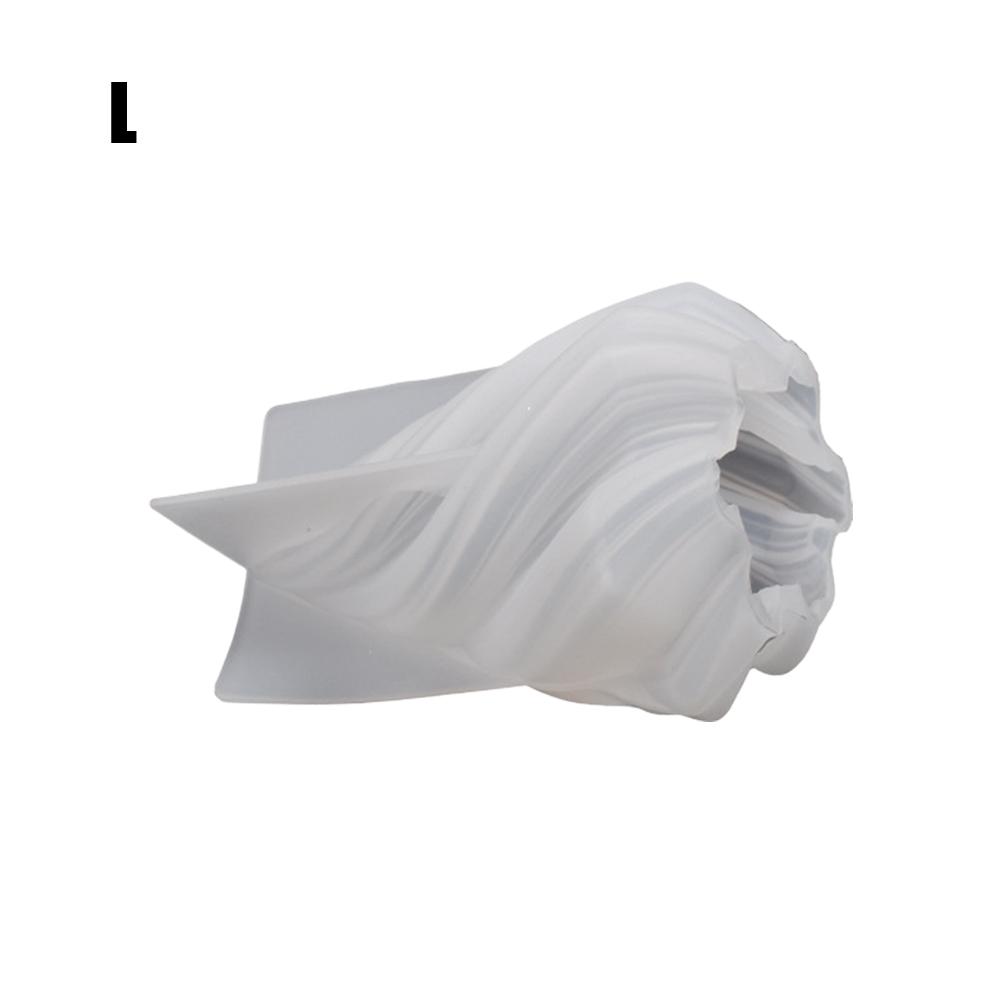 Roman Pillar Swirl Silicone Candle Mold DIY Taper Scented Candles Abstract Art Crafts Making Plaster Resin Molds Home Decor