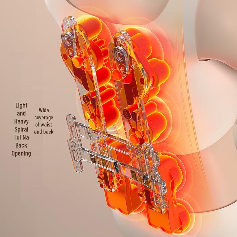 Chigo 3D Lumbar & Back Massager with Heat