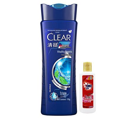 Clear Men Anti-Dandruff Sport Mint Shampoo & Laundry Detergent Set