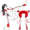 Juego de Bondage BDSM, esposas de Bondage, objetos fetiche, kits de juguetes eróticos, juguetes sexuales para parejas, venta al por mayor, collares de juego de Bondage sexual, tienda sexual