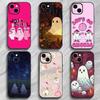 Spooky Adorable Dark Cute Ghost Phone Case Phone Case Soft Packaging Lightweight For iPhone17 16 15 14 13ProMax