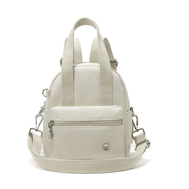 Schoolbag New Backpack Fashion Lightweight Versatile Women's Nylon Cloth Portable Travel School Bag Large Capacity Backpack Oxford Cloth