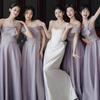 2025 Purple Bridesmaid & Evening Dress for Women