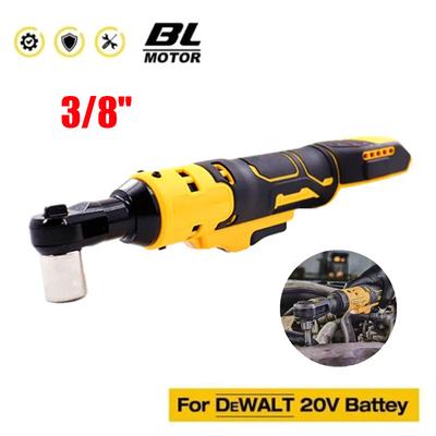 Electric Ratchet Wrench 220N.M Cordless Driver 3/8'' Impact Removal Screw Nut Repair Power Tools for Dewalt 18V 20V Battery