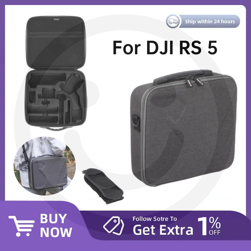 

For DJI RS 5 Combo Travel Case Shockproof Shell Protective Box Ronin Handheld Stabilizer Suitcase For DJI RS 5 Organizer Cases China Mainland