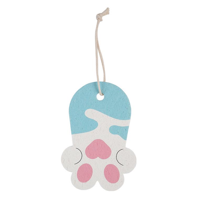 Cartoon Compressed Wood Pulp Kitchen Cleaning Sponge – Absorbent, Oil-Free, Magic Wipe.