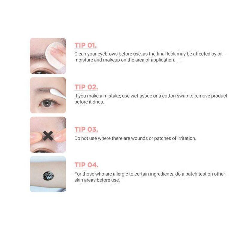 Berrisom - Oops My Brow Tattoo Pack - 3 Colors