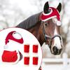 Christmas Suit Pet Horse Leg Guard Horse Hat Saddle Standing Wrap Horse Legs Loose And Comfortable, Suitable For