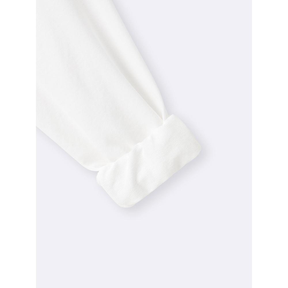 Gu By Uniqlo LighT SweaT Oversized T  Long Sleeve 