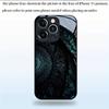 Brilliant Mandala Pattern Tempered Glass Black Phone Case For Samsung Galaxy S25 S24 S23 Ultra Plus FE Shockproof Cover