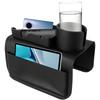 Silicone Couch Cup Holder With Pockets Non-slip Arm Clip Table Sofa Armrest Storage Tray for Beverage Cups Phone Remote Control