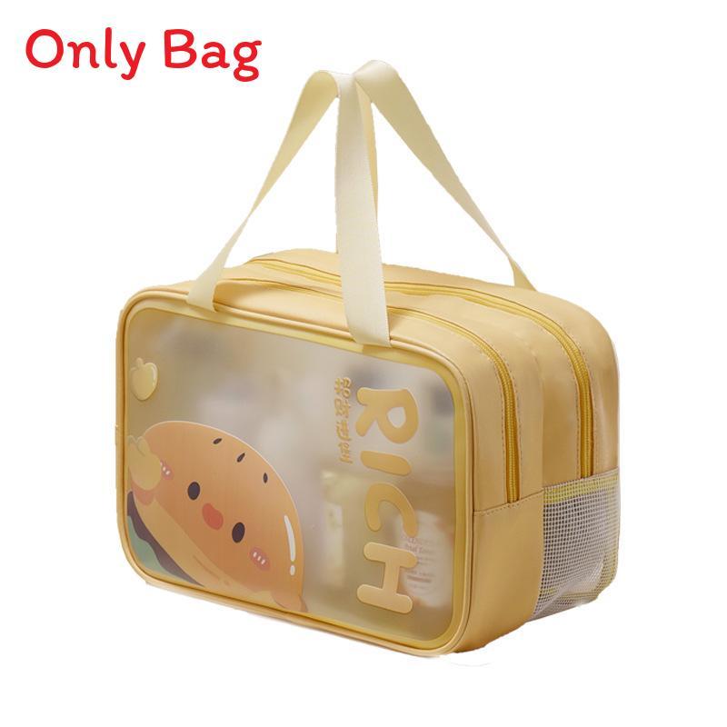 Multifunctional Pvc Makeup And Toiletry Bag For Travel And Gym Use