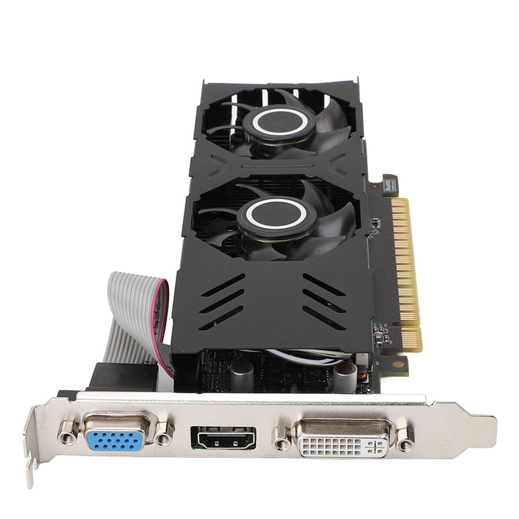 GT750 4GB GDDR5 128 Bit Graphics Card with HD Display Interface VGA DVI Port PCI Express X16 3.0 for Desktop Computer