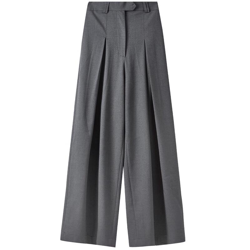 Shangdu Bila Women's Wide-Leg Drape Casual Trousers