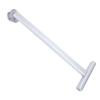 720mm RV Table Leg with T Base Foldable Stable Support Aluminum Alloy Detachable Table Base Leg for