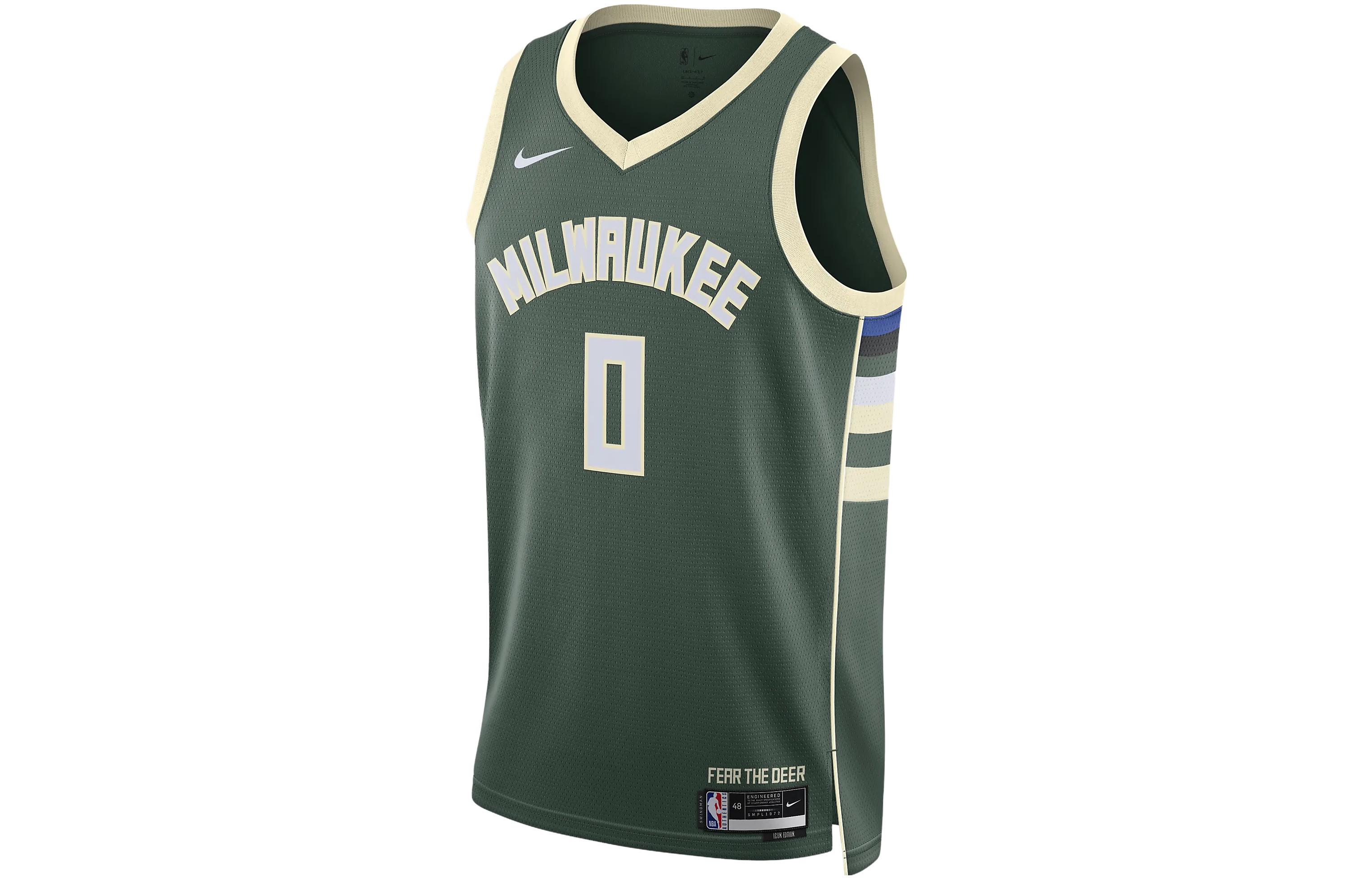 

Nike Basketball Jerseys Unisex Green Moderate Straight Fit DN2012-332 XL